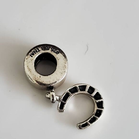 Sterling Silver Horseshoe Charm‎ - Picture 2 of 3